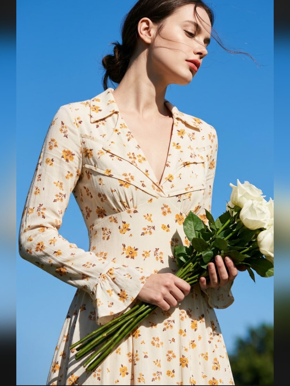 Free People Good Days Floral Mini Dress